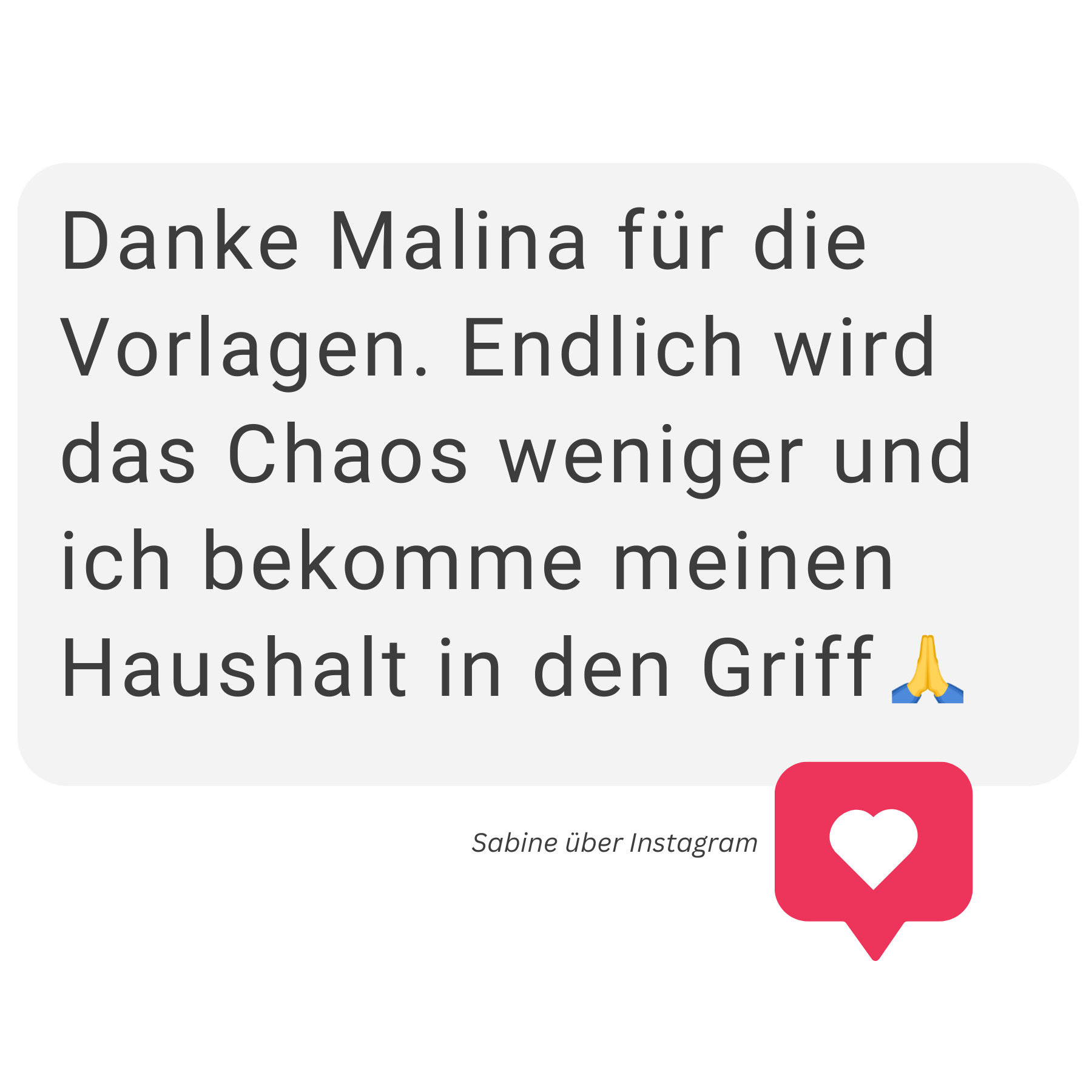 Kundenfeedback Ordnung u. Haushalt 2